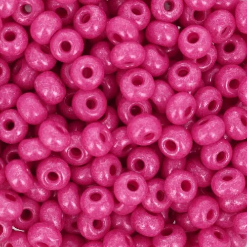 Preciosa Seed Beads 6/0 4 mm - Terra Intensive - Fuchsia x20g
