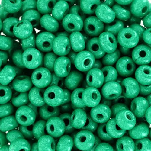 Preciosa Seed Beads 6/0 4 mm - Terra Intensive - Dark Green x20g
