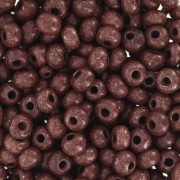 Preciosa Seed beads 6/0 4 mm - Terra Intensive - Dark Brown x20g