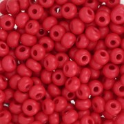 Preciosa Seed beads 6/0 4 mm - Terra Intensive - Red Mat x20g