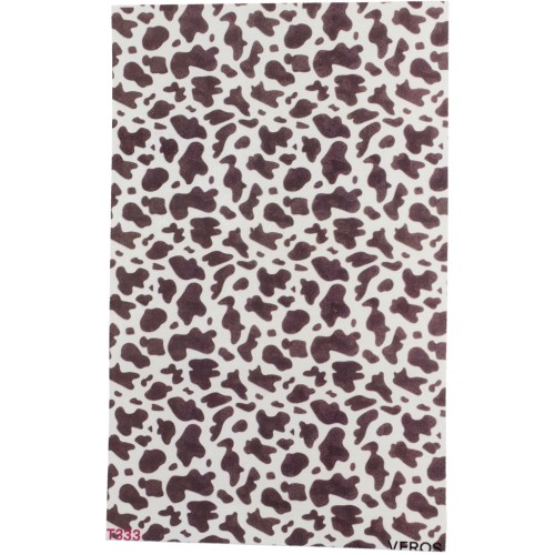 VeroS transfer sheet 13.5x9 cm - Soluble paper for polymer clay - N°333