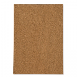 Set of 2 square cork slabs A4 Natural