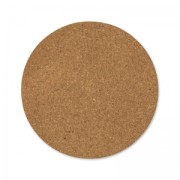 round cork slabs 10 cm Natural x4