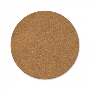 round cork slabs 10 cm Natural x4