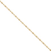 Ball chain mix 1.5mm fine gold plated x1m|raw }}
