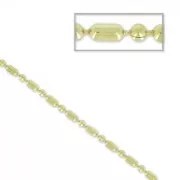 Ball chain mix 1.5mm Light Gold x1m