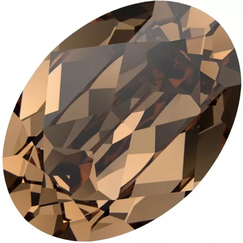 Cabochon PureCrystal 4120 14x10 mm - Reinvented Light Smoked Topaz x1