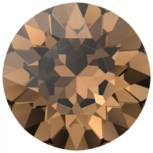 Cabochon PureCrystal 1088 6 mm - Reinvented Light Smoked Topaz x1