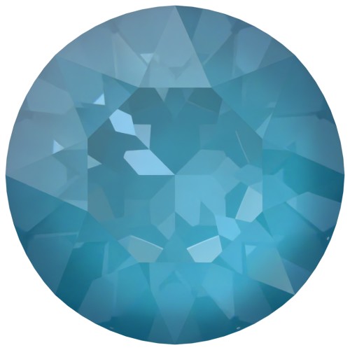 Cabochon PureCrystal 1088 6 mm - Crystal Teal Ignite x1