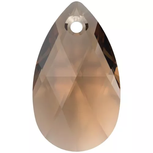 Teardrop PureCrystal 6106 22 mm - Reinvented Light Smoked Topaz x1