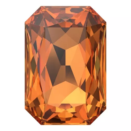 Cabochon PureCrystal 4627 27x18.5 mm - Dark Orange x1