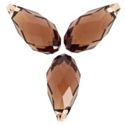 PureCrystal 6010 13x6.5 mm Drops - Reinvented Smoked Topaz x1|raw }}