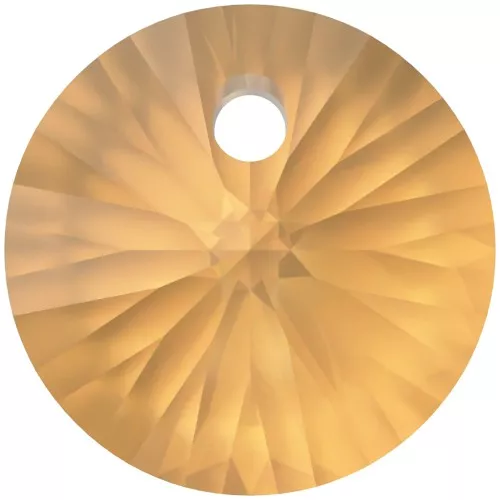 PureCrystal 6428 6 mm Pendant - Dark Orange x1