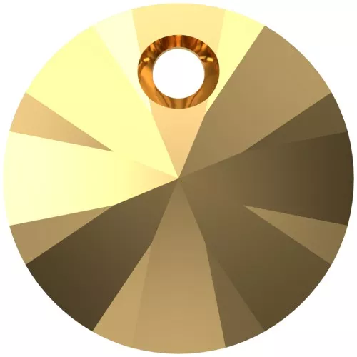 Pendant PureCrystal 6428 8 mm - Crystal Aurum x1