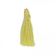 Cotton Pompon 15 mm Mustard/Gold tone HQ x1