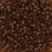 Miyuki Delica 11/0 DB0709 - Transparent Dark Topaz x8g