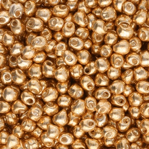 Miyuki Mini Drops 2.8 mm DP28-1053 - Galvanized Yellow Gold x8g