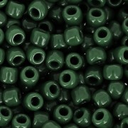 Toho Seed beads 11/0 TO11R47H - Opaque Pine Green x8g|raw }}