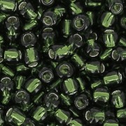 Toho Seed beads 11/0 TO11R37 - Silver Lined Olivine x8g|raw }}