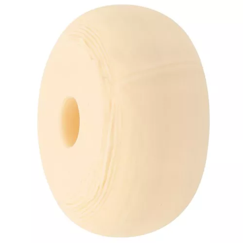 Biodegradable polymer bead rondelle by Puca® 25x13 mm Support Jim x1