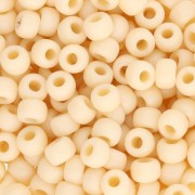 Seed beads Miyuki 6/0 492 - Opaque Dark Cream x8g