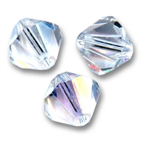 PureCrystal 5328 Crystal Bicones 3mm Crystal Moonlight x50