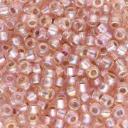 Seed beads Miyuki 8/0 1023 - Silver Lined Light Blush AB x8g