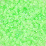 Seed beads Miyuki 8/0 1120 - Luminous Mint Green x8g|raw }}