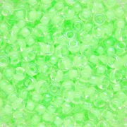 Seed beads Miyuki 8/0 1120 - Luminous Mint Green x8g