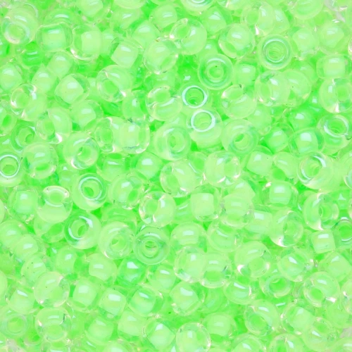 Seed beads Miyuki 8/0 1120 - Luminous Mint Green x8g