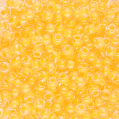 Seed beads Miyuki 8/0 1121 - Luminous Sun Glow x8g