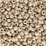 Seed beads Miyuki Duracoat 8/0 4201F - Galvanized Silver Mat x8g