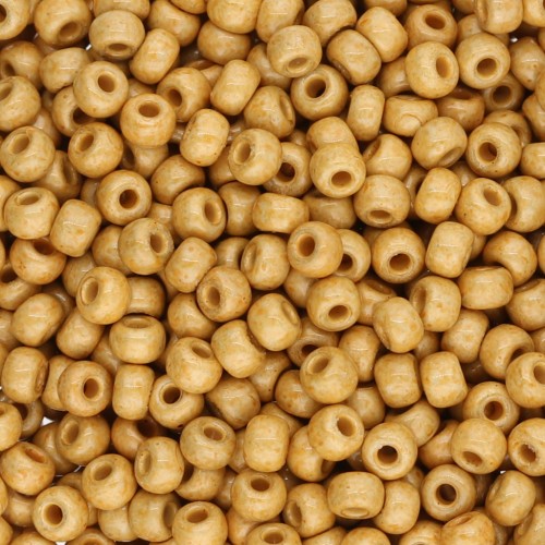 Seed beads Miyuki Duracoat 8/0 4202F - Galvanized Gold Mat x8g