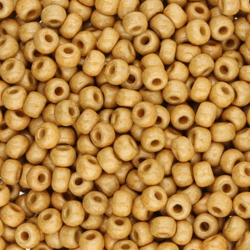 Seed beads Miyuki Duracoat 8/0 4202F - Galvanized Gold Mat x8g