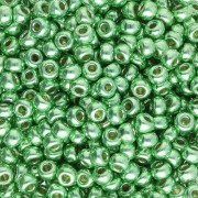 Seed beads Miyuki Duracoat 8/0 4214 - Galvanized Mint Green x8g