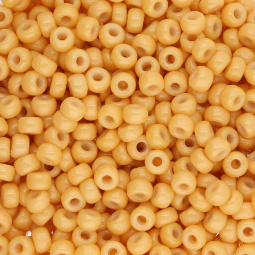 Seed beads Miyuki Duracoat 8/0 4452 - Dyed Opaque Banana x8g