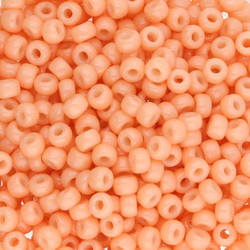 Seed beads Miyuki Duracoat 8/0 4461 - Dyed Opaque Tea Rose x8g