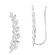 Ear jewels cobs 24 mm 925 Silver x2|raw }}