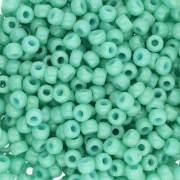 Seed beads Miyuki Duracoat 8/0 4475 - Dyed Opaque Sea Opal x8g