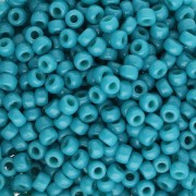 Seed beads Miyuki Duracoat 8/0 4483 - Dyed Opaque Azure x8g|raw }}