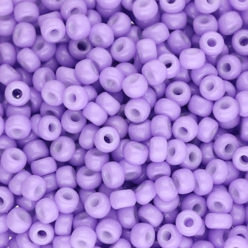 Seed beads Miyuki Duracoat 8/0 4488 - Dyed Opaque Columbine x8g