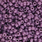 Seed beads Miyuki Duracoat 8/0 4489 - Dyed Opaque Dark Orchid x8g|raw }}