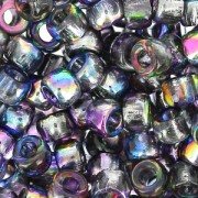 Matubo 7/0 Seed Beads - 3.5 mm Magic Blue Pink x 10 g