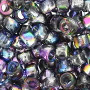 Matubo 7/0 Seed Beads - 3.5 mm Magic Blue Pink x 10 g