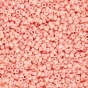 Seed beads Miyuki 15/0 596 - Opaque Tea Rose Luster x8g|raw }}