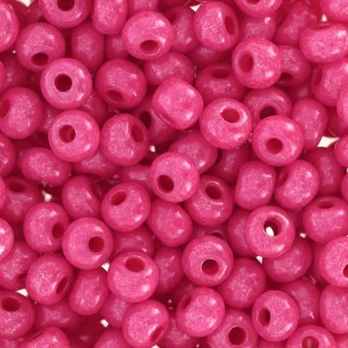 Preciosa Seed Beads 6/0 4 mm - Terra Intensive - Pink x20g