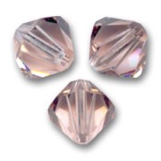 PureCrystal 5328 Crystal Bicones 3mm Vintage Rose x50|raw }}