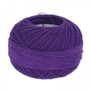 cotton yarn Lizbeth size 40 Dark Purple n°633 x274m