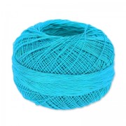 cotton yarn Lizbeth size 80 Dark Ocean Teal n°665 x168m|raw }}