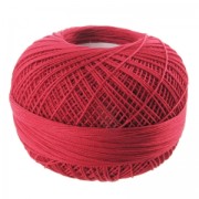 cotton yarn Lizbeth size 80 Christmas Red n°671 x168m|raw }}